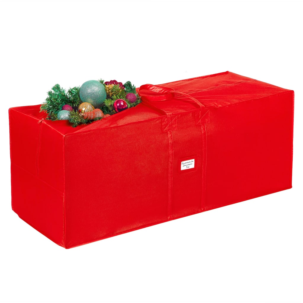 Xmas Tree Storage Bag Large Fits Up to 7.5-8 Ft Artificial Trees Water Resistant (48" x 19" x 19")