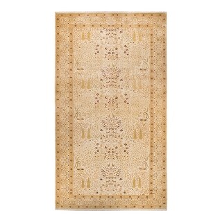 Overton Mogul, One-of-a-Kind Hand-Knotted Area Rug - Ivory, 9' 2" x 17' 0" - 9' 2" x 17' 0"