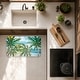 preview thumbnail 24 of 22, Stupell Tropical Palm Paradise Kitchen Mat, 18x30 - 18" x 30"