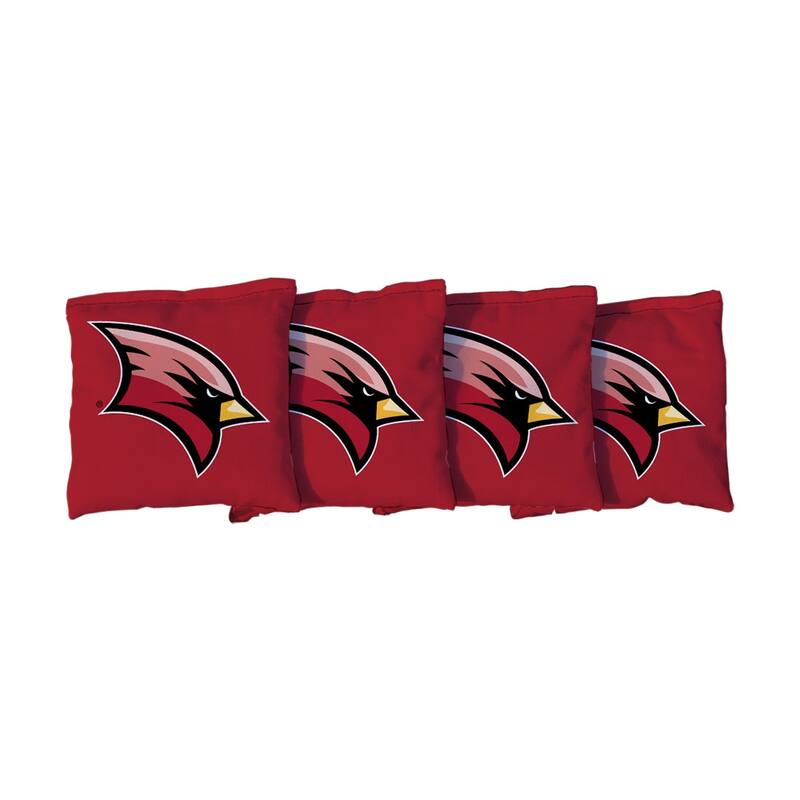 Saginaw Valley State Cardinals Red Cornhole Bags - Corn Filled