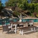 Option Sandblasted Dark Brown/White Rustic Metal