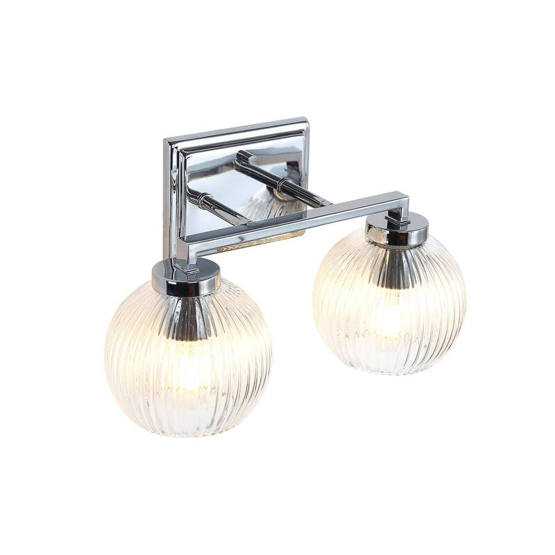 Golden Lighting 3094-BA2 Elliott 2 Light 16" Wide Vanity Light