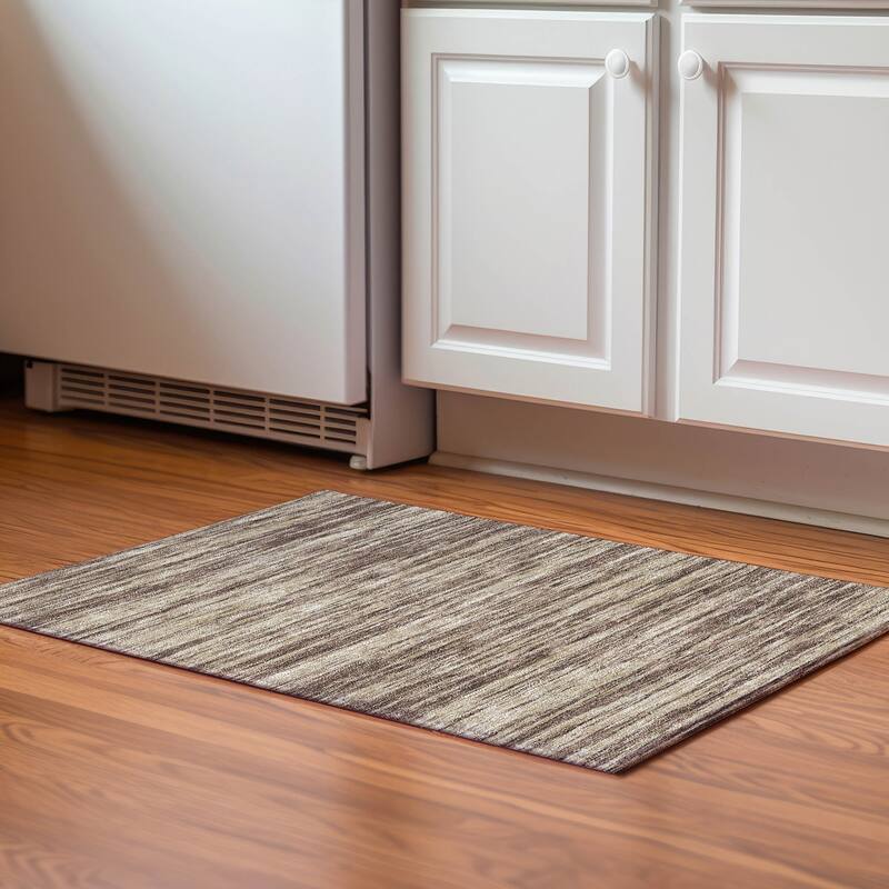 Premium Washable Super Soft Casual Ombre Mayfield Rug - Brown - 1'8" x 2'6"