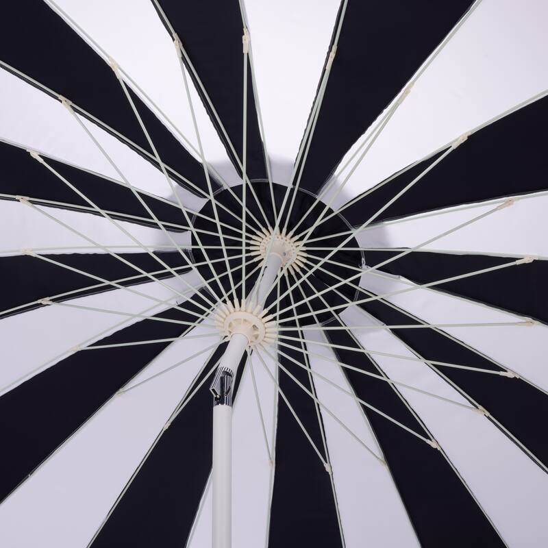 SAFAVIEH Outdoor Living Panza 9ft Crank Umbrella