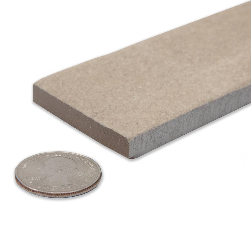 Merola Tile Tucson Beige 1-7/8" x 17-3/4" Porcelain Floor and Wall Tile