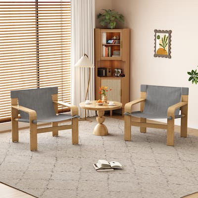 Versatile Detachable Washable Mid-Century Armchair for Various Rooms