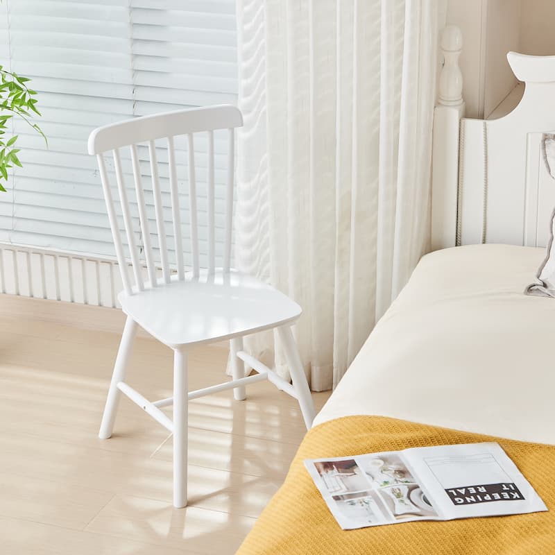 4 Pieces of Dining Chair,Rubber Wood Material, Dining Chair, Solid Wood Chair, Solid Wood Dining Table Chair, Living Room Chair