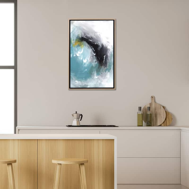 "Aquamarine I" by PI Studio Framed