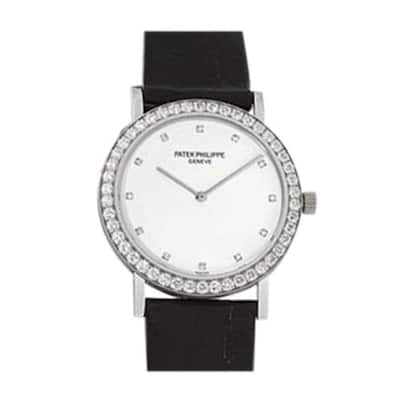 Patek Philippe Calatrava Women's Watch - White - 33mm