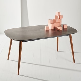 SAFAVIEH Couture Pedro Mid-Century Dining Table - 40" W x 16" L x 32.8" H