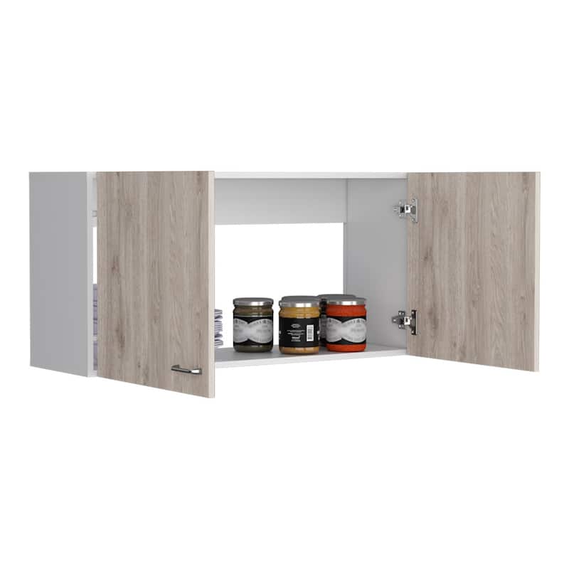 Wall Cabinet Toran With Two Shelves And Double Door