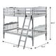 preview thumbnail 16 of 18, Colony Twin Over Twin Bunk Bed with Right Facing Ladder