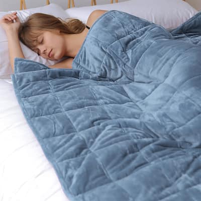 SedonaHouse Weighted Blankets for Adults, Microfiber Reversible