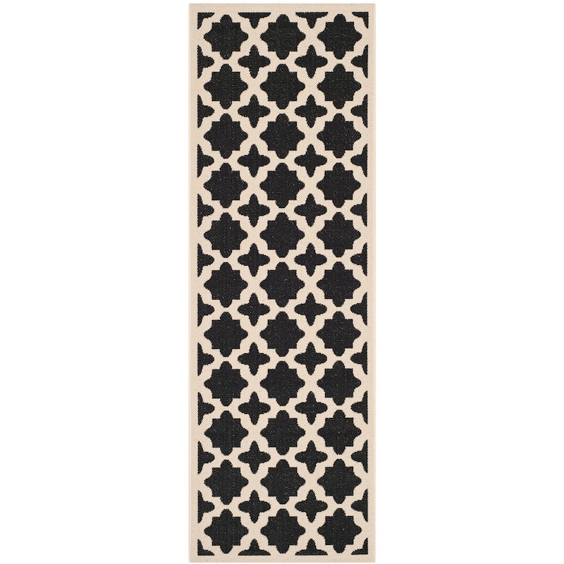 SAFAVIEH Courtyard Dorthey Indoor/ Outdoor Waterproof Patio Backyard Rug