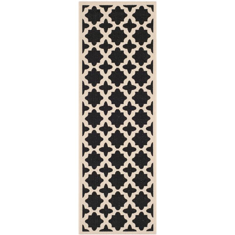SAFAVIEH Courtyard Dorthey Indoor/ Outdoor Waterproof Patio Backyard Rug
