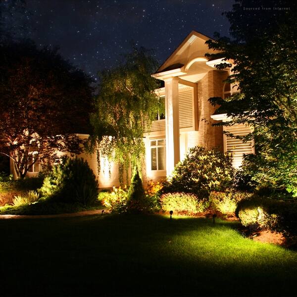 Perle 8 Pack Led Outdoor Landscape Spotlight 3000k Warm White 4w Overstock 28225281