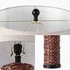 preview thumbnail 13 of 14, Enzo 25" Coastal Water Hyacinth LED Table Lamp, (Set of 2), by JONATHAN Y
