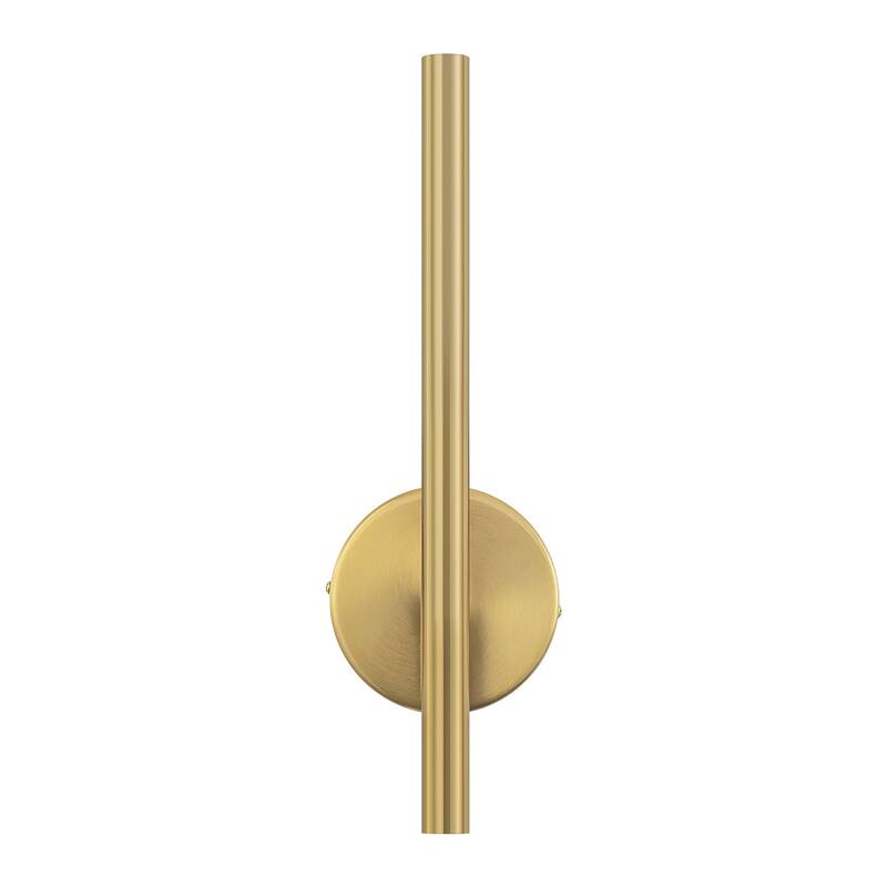 Modern Industrial Minimalist Metal LED Integrated Linear Strip Wall Light Sconce