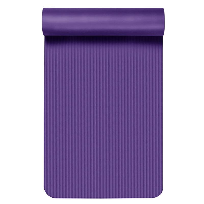 Pro Space High Density Yoga Mat 72 in. L x 24 in. W x 0.6 in. Pilates Exercise Mat Non Slip (12 sq. ft.)