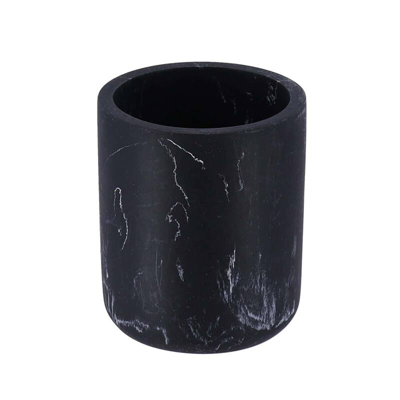 Marble Resin Toothbrush Holder - 2.10 L x 2.10 W x 3.8 H