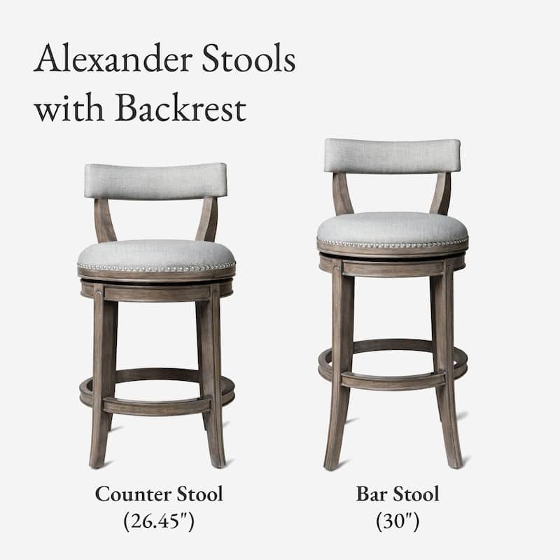 Maven Lane Alexander Swivel Kitchen Stool
