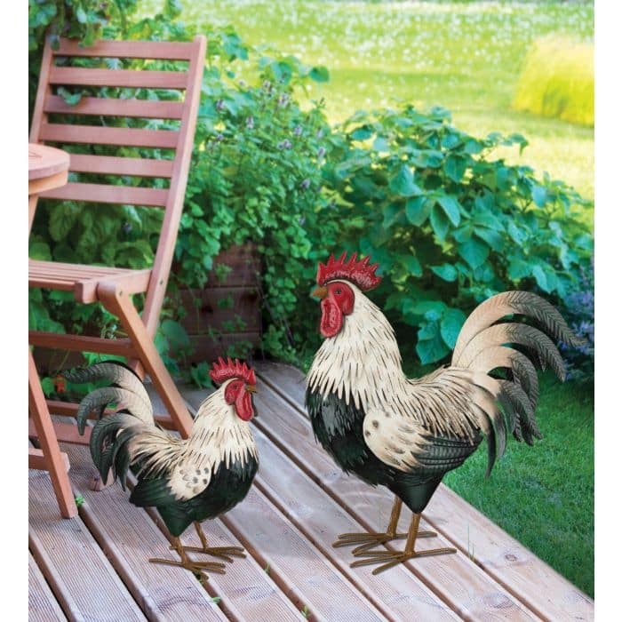 Verde Rooster Decor MED