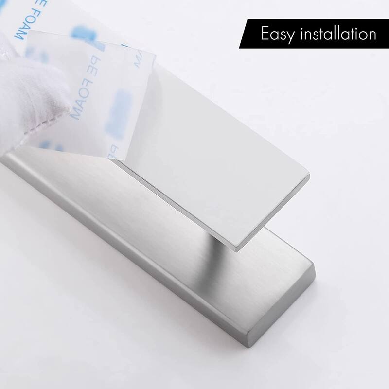16-Inch Modern Adhesive Towel Bar