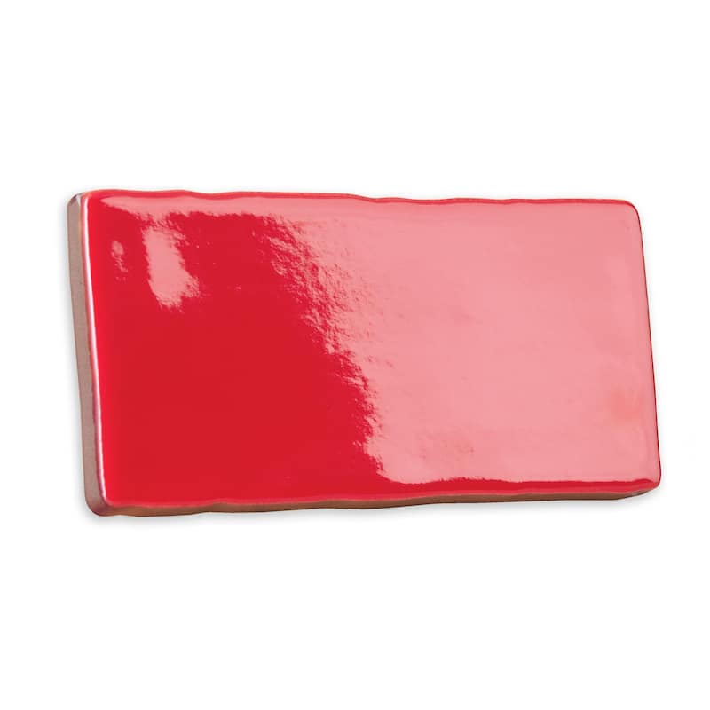 Merola Tile Viva Rojo 3" x 6" Ceramic Wall Tile