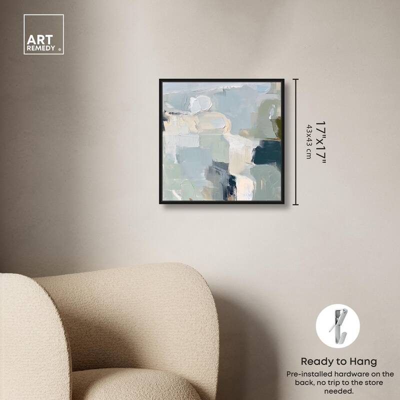 Seafoam and Sand II Canvas by Art Remedy