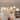 8 - Lights Modern Sputnik Linear Bubble Chandelier With Globe White Glass Shades