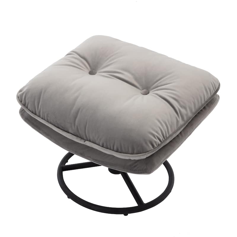 Accent chair TV Chair Living room Chair with Ottoman