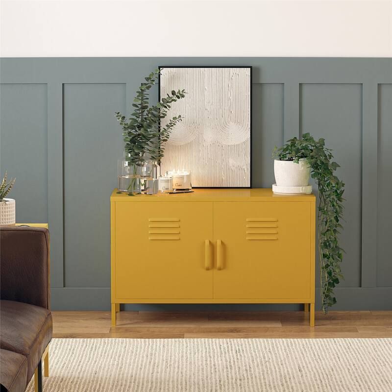 Systembuild Evolution Bonanza 2 Door Metal Locker Accent Cabinet