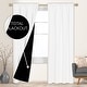 preview thumbnail 73 of 117, Deconovo 100% Full Blackout Double-Layer Rod Pocket Curtains (2 Panels)