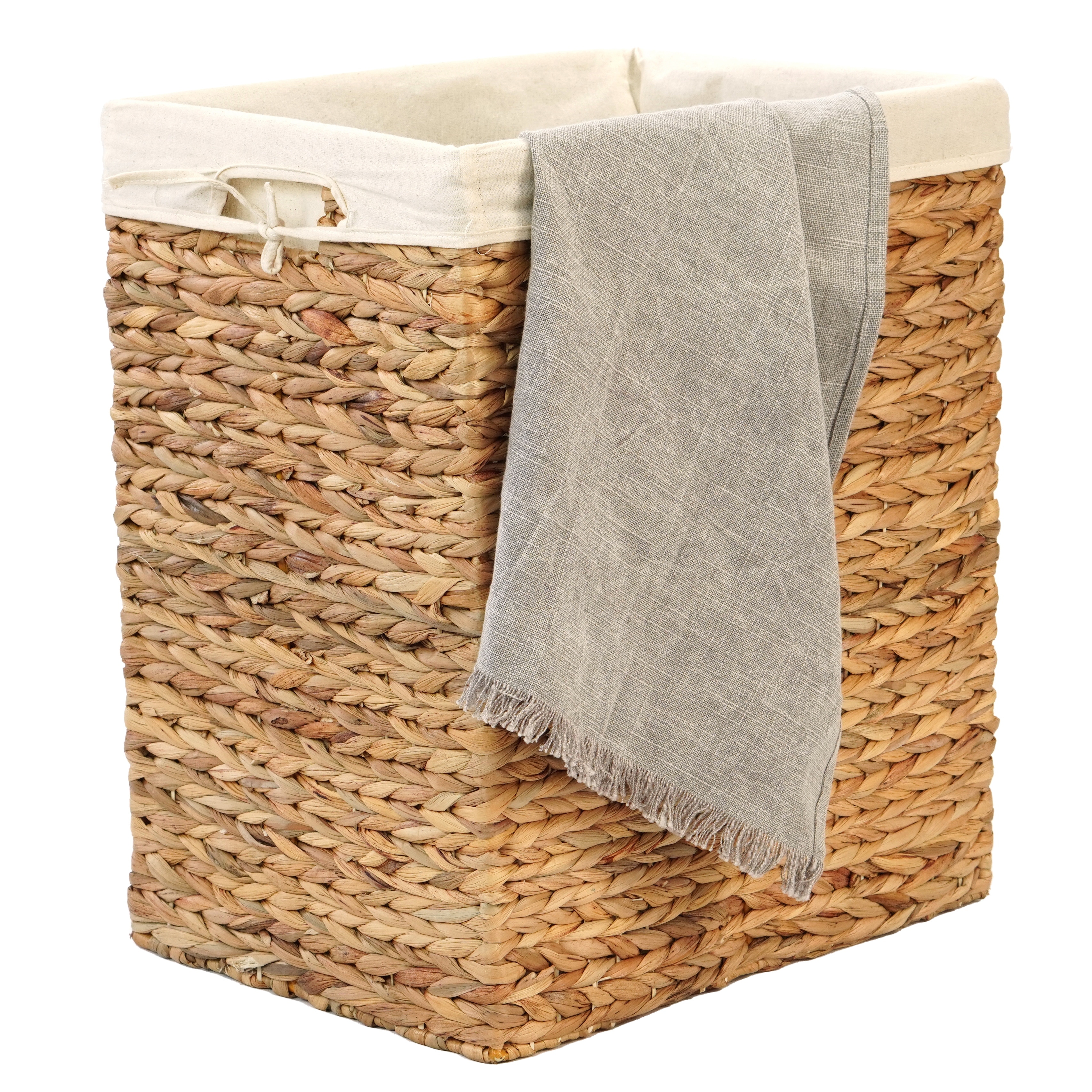 Rectangular on sale laundry basket