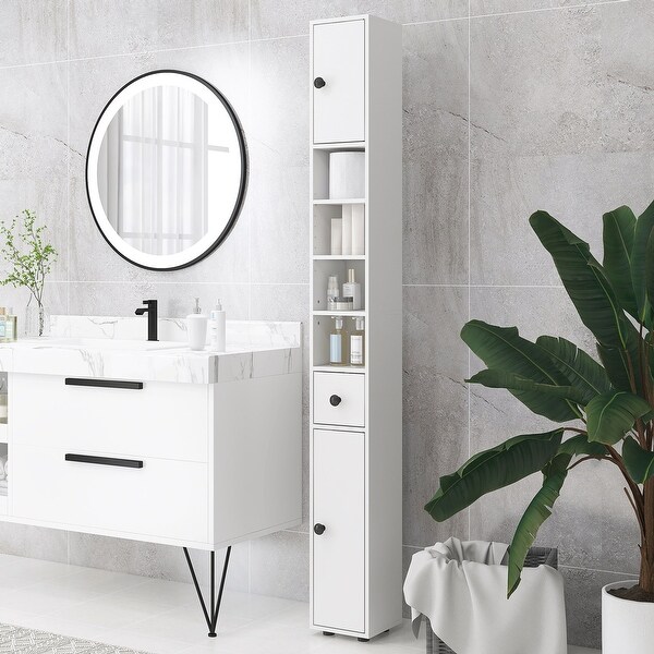 Tall storage new arrivals cupboard for hallway