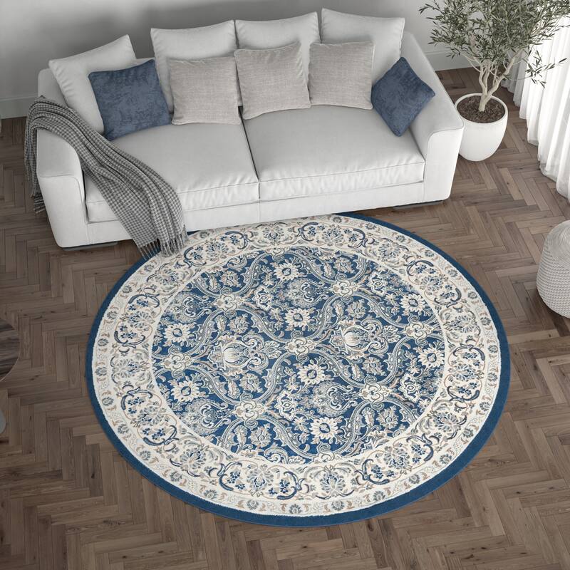 Carrington Traditional Border Indoor Area Rug