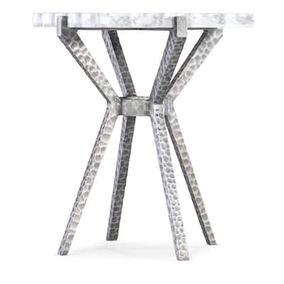 Hooker Furniture 628-50032-00 Melange 17" Wide Metal Accent Table