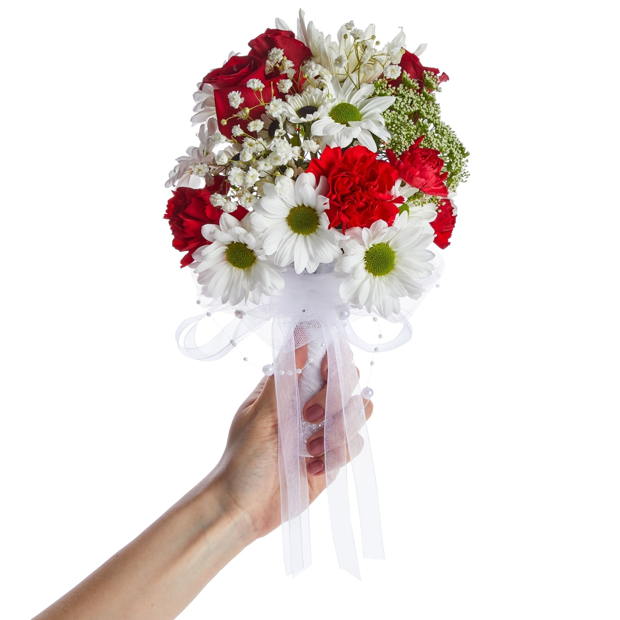 4PCS Bouquet Handle Holder Bridal Bouquet Holders Flower Bouquet Holder