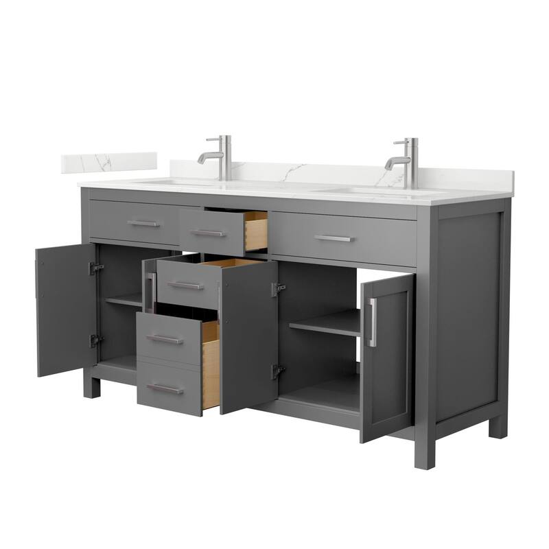 Wyndham Collection WCG2424-66D-QTZ-UNSMXX Beckett 66" Free Standing