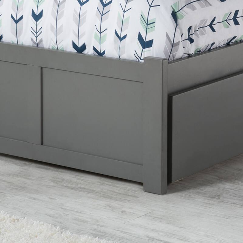 Concord Platform Bed with Footboard and Storage Drawers