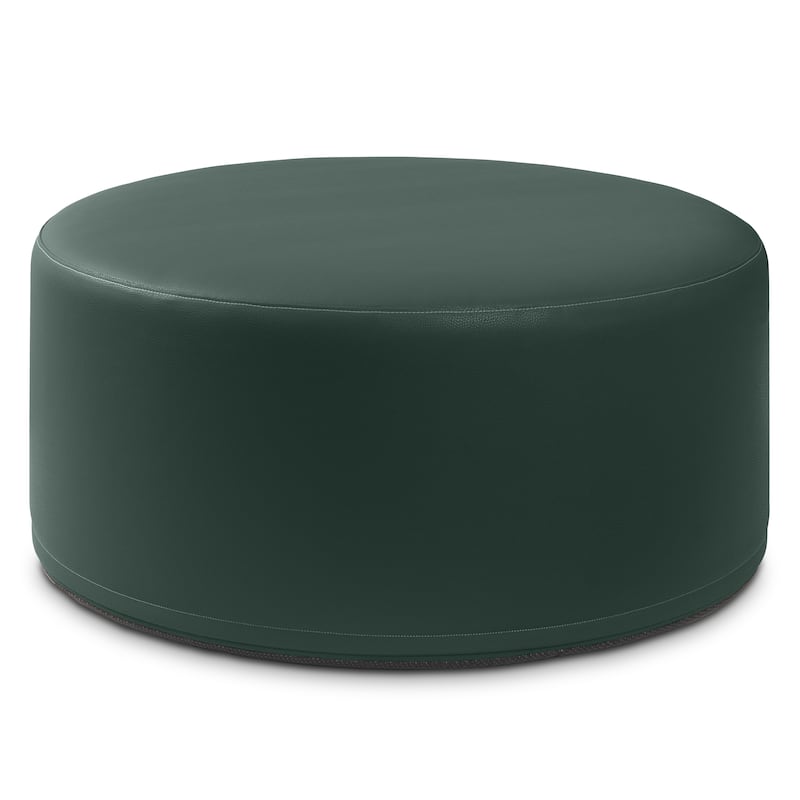 Jaxx Candler Round Couch Ottoman Large Coffee Table & Foot Rest