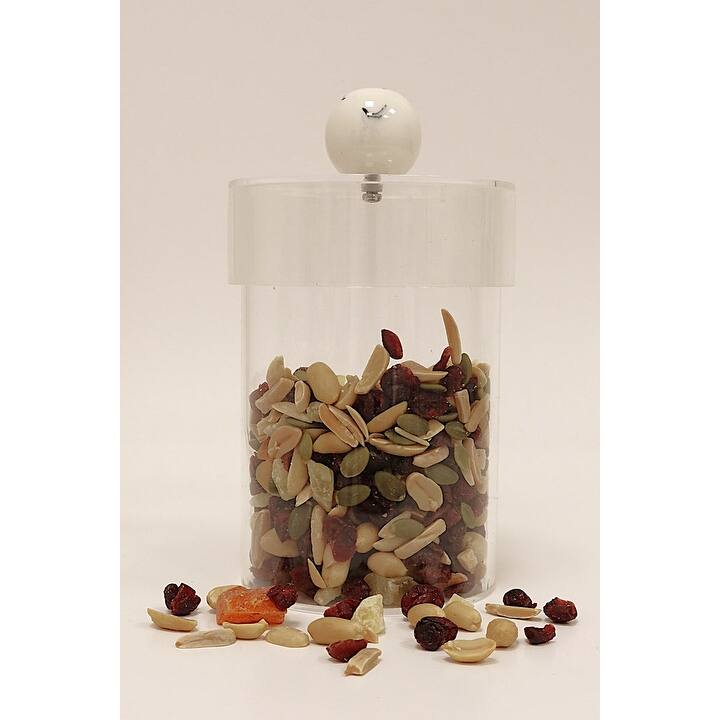 Acrylic Canister with Marble Ball Knob (3 Sizes) - Medium