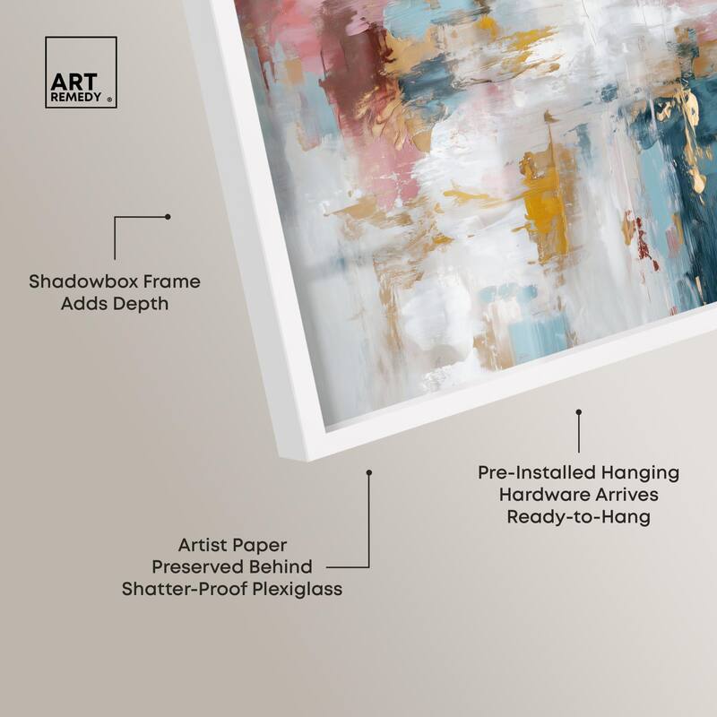 Warmth and cool II Shadowbox by Art Remedy