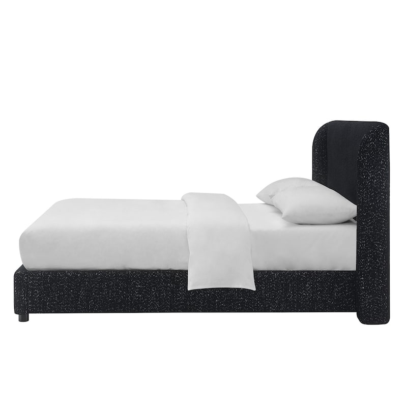 Furniture of America Colleen Modern OEKO TEX Chenille Fabric Kids Platform Bed