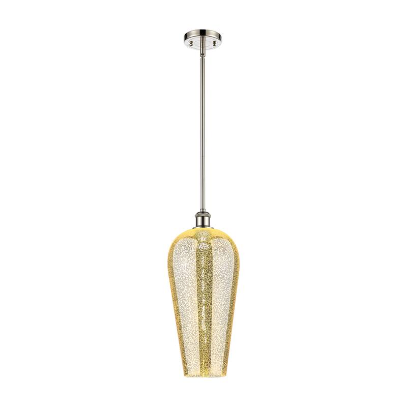Innovations Lighting Endless Possibilities Ballston - Chelsea - 1 Light 8" Stem Hung Mini Pendant - Mercury/Polished Nickel