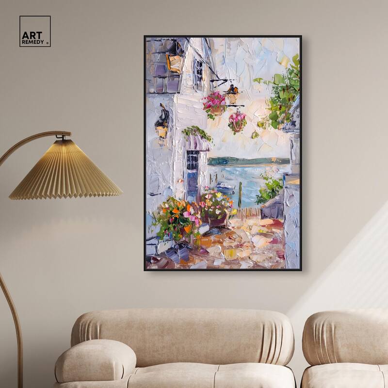 Harbor Hideaway I Canvas by Art Remedy