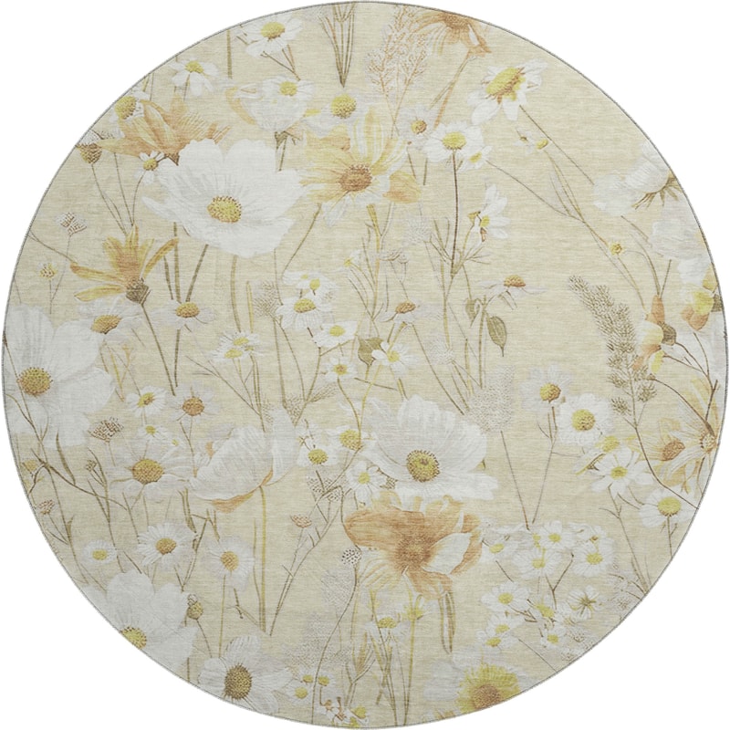 Premium Washable Super Soft Floral Mayfield Rug