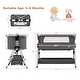 preview thumbnail 12 of 25, Babyjoy Baby Bed Side Crib Portable Adjustable Infant Travel Sleeper - See Details
