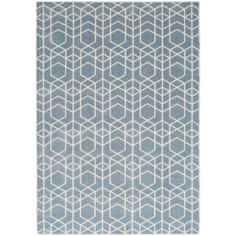 Nourison Washable Charm Indoor only Geometric Area Rug