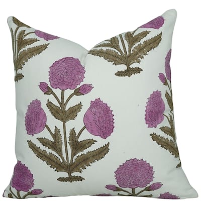 Cotton Bohemian Block print pillow Cover- Badshah